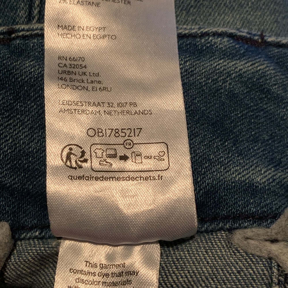 Maeve by Anthropologie Collette Full Length wide-leg jeans light blue Size 25 - Picture 6 of 7